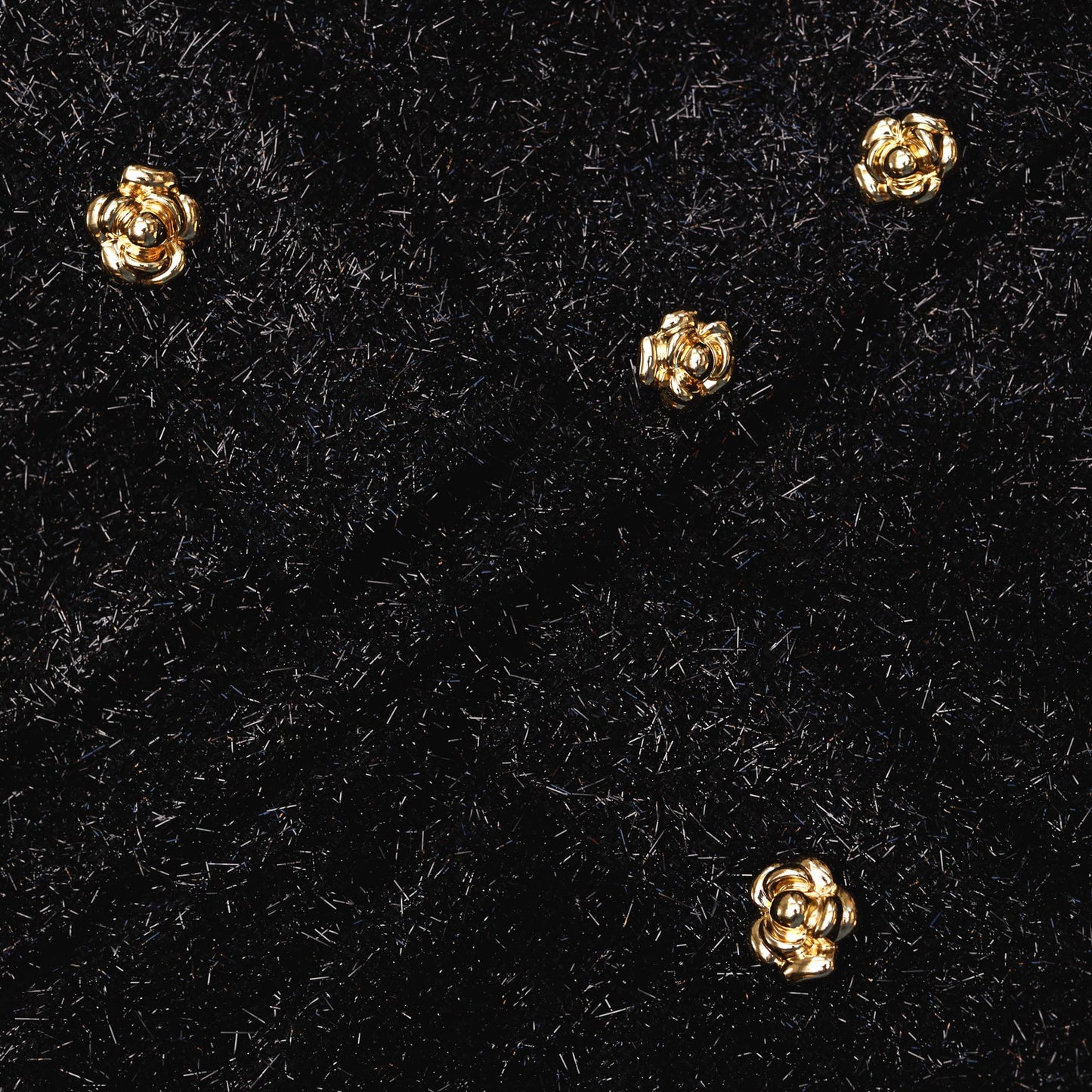 Siyah Simli Bukleli Özel Dikim Midi Elbise