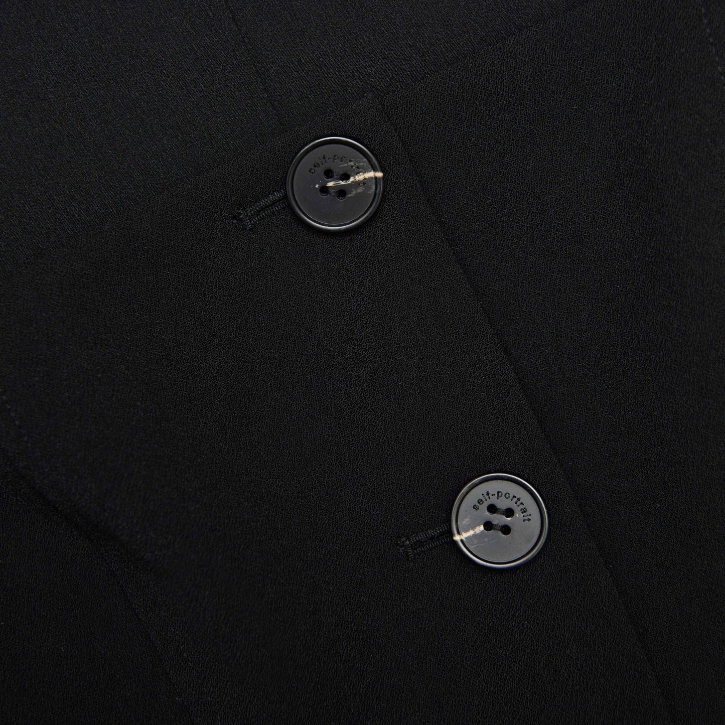 Siyah Özel Dikim Krep Tulum