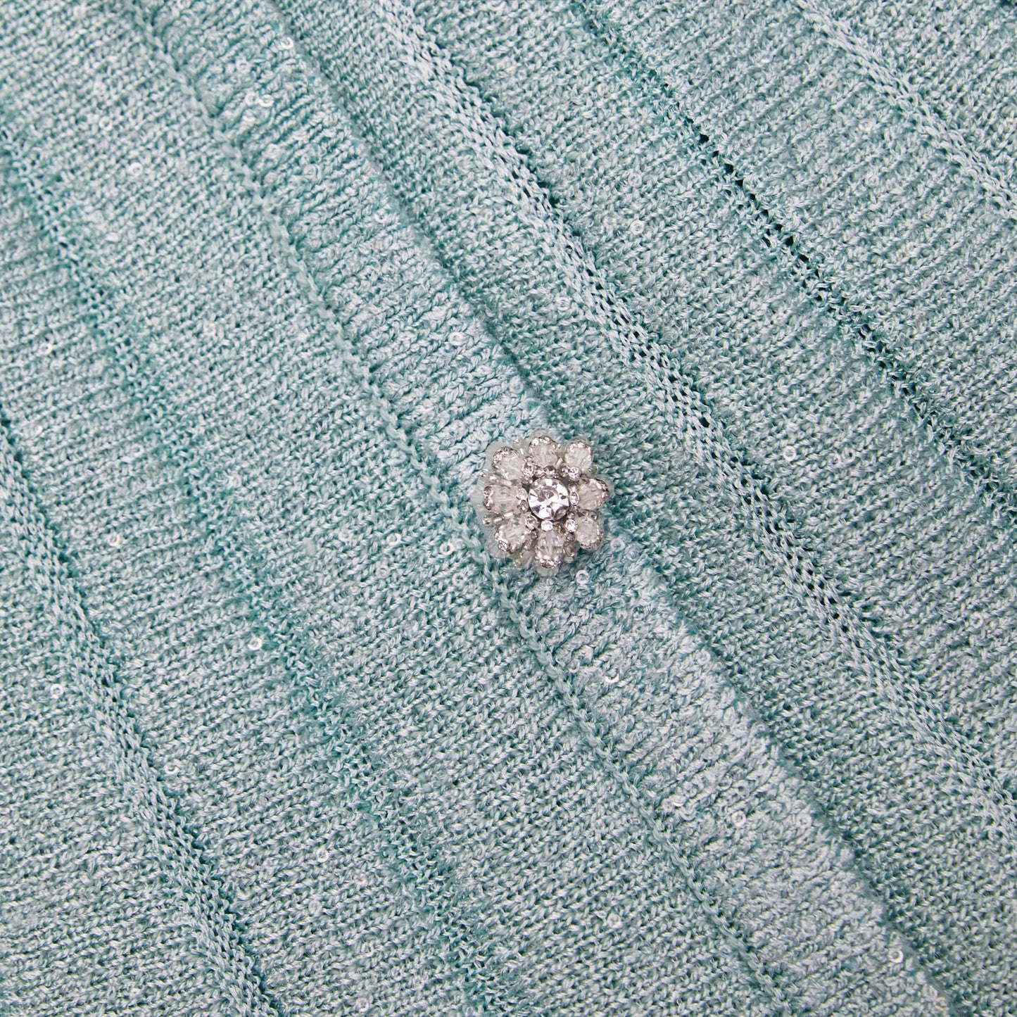 Nane Payetli Pileli Örgü Etek