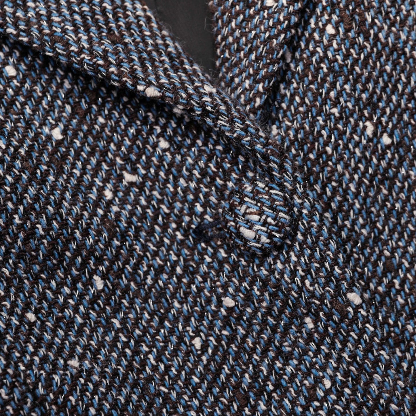 Mavi Bukle Midi Elbise