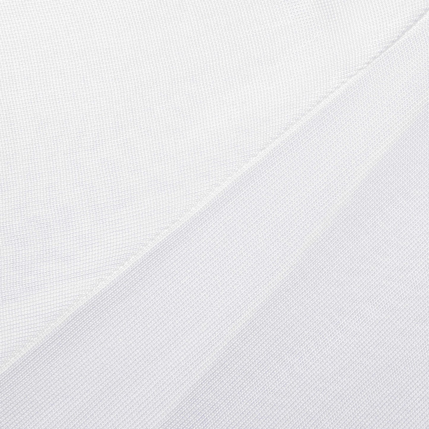 Beyaz Viskon Örme Uzun Elbise