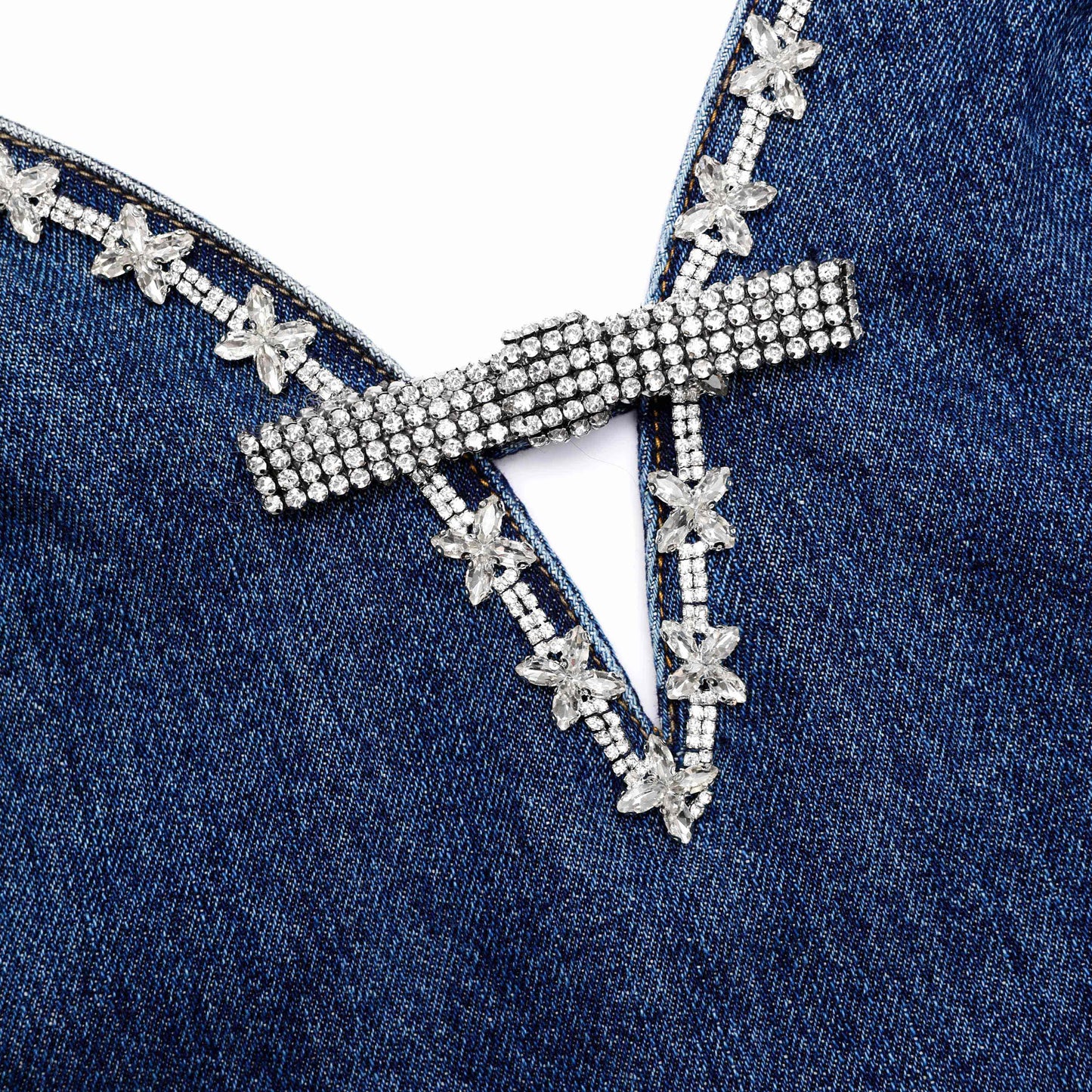 Kot Askılı Mini Elbise