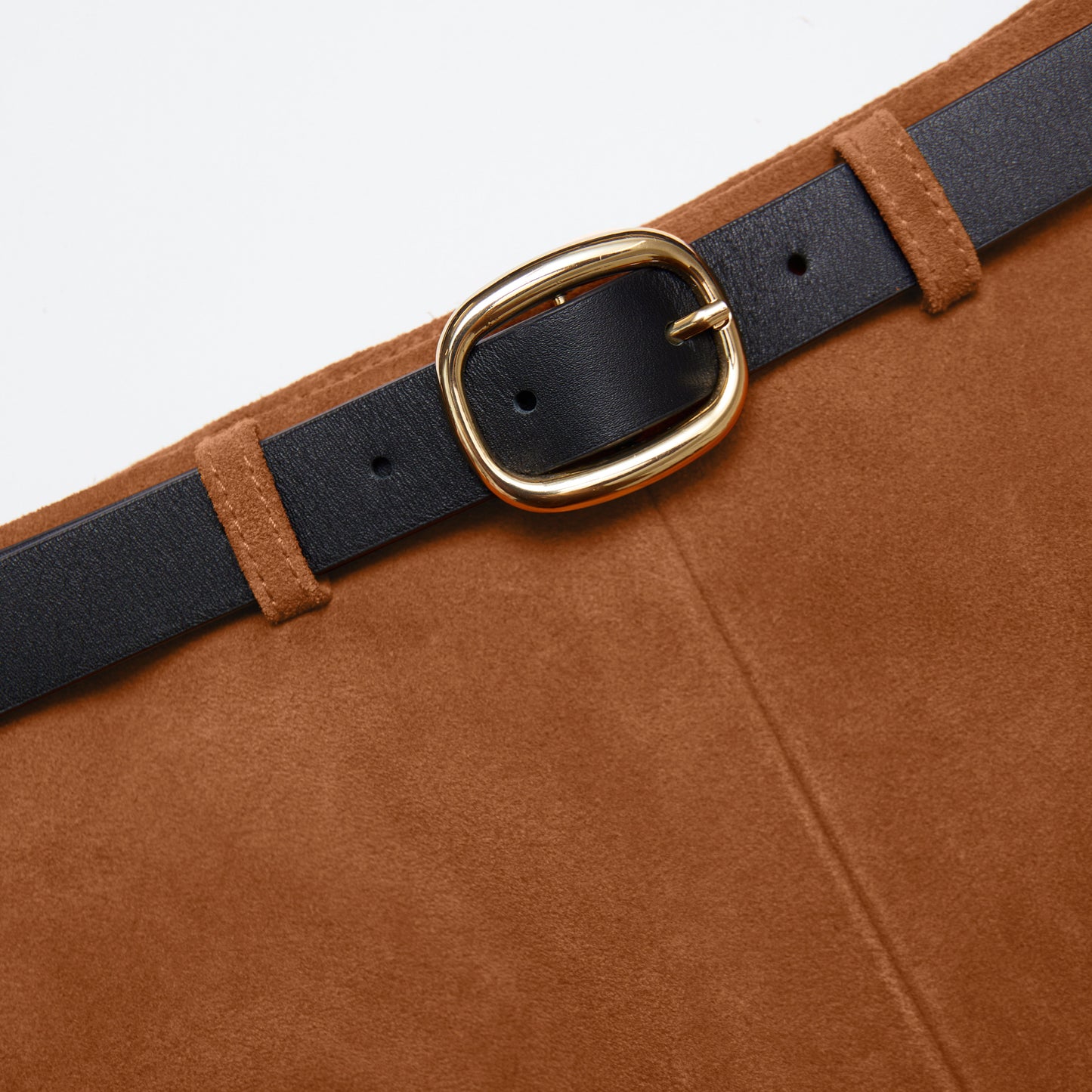 Kahverengi Süet Şort