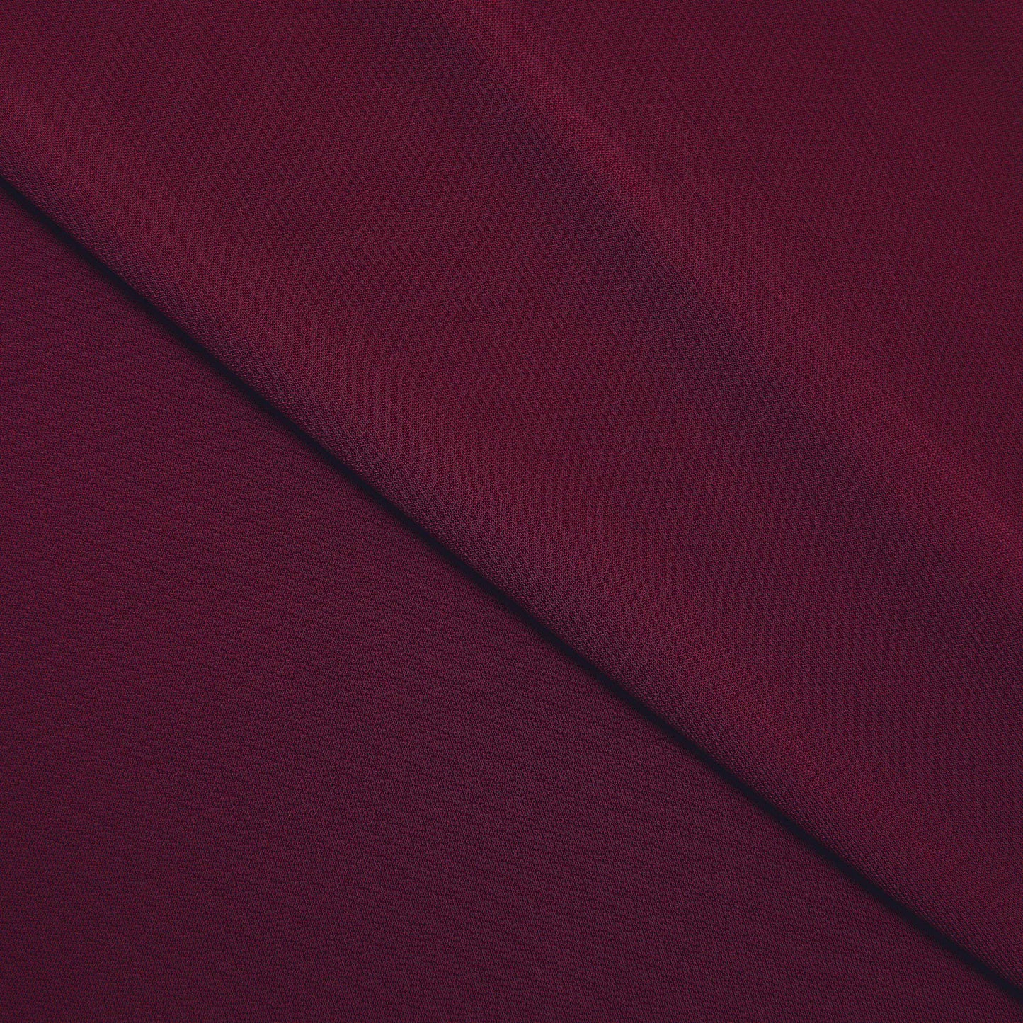 Bordo Jersey Büzgülü Midi Elbise