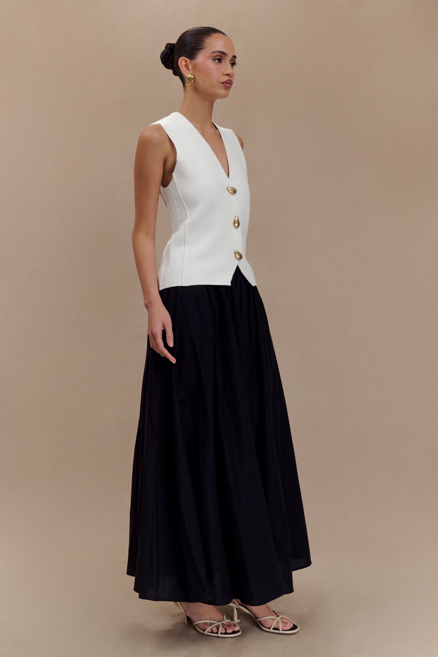 Clarence Keten A Kesim Uzun Etek - Siyah