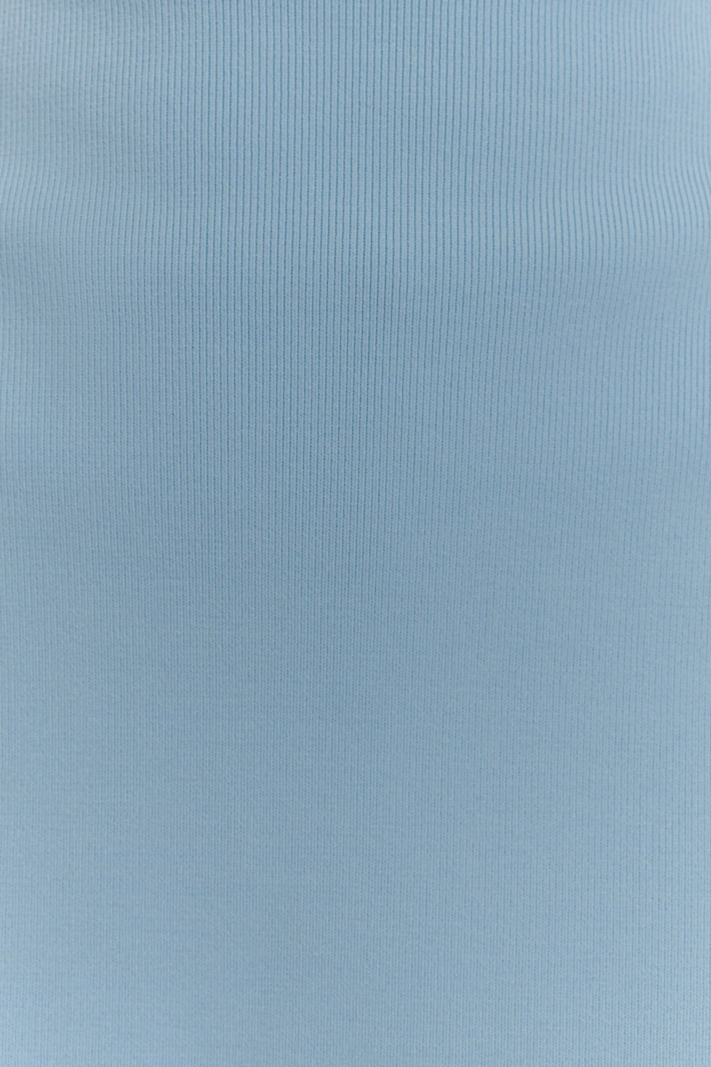 Anette Bandaj Örgü Straplez Üst - Gök Mavisi