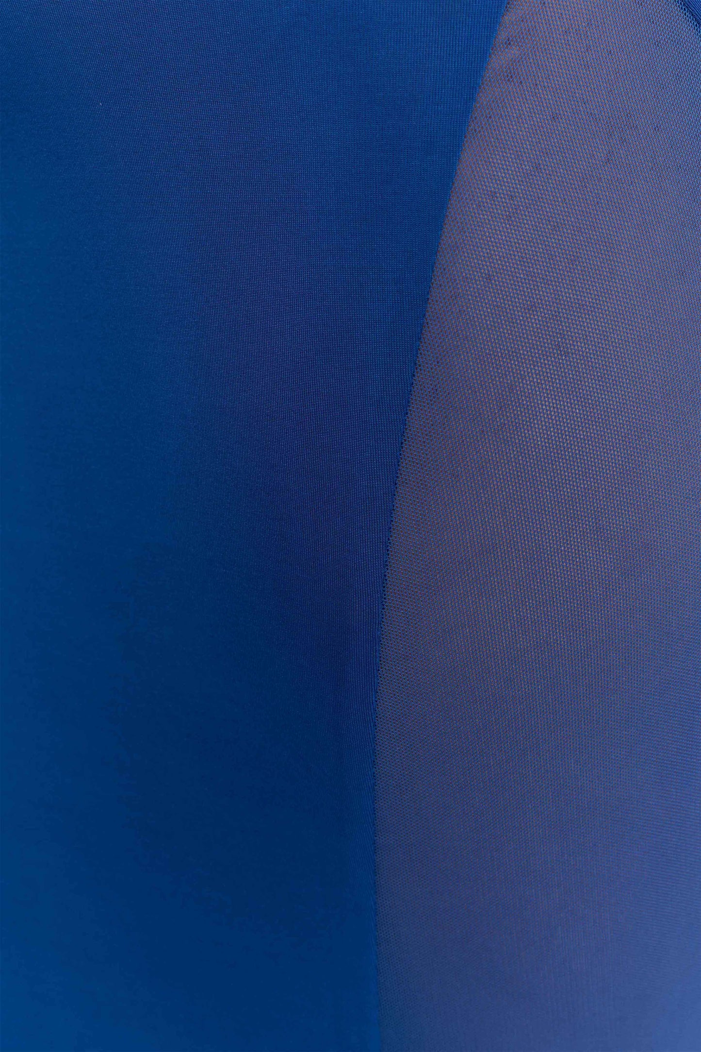 Wyatt Slinky Ve File Uzun Elbise - Kobalt Mavisi