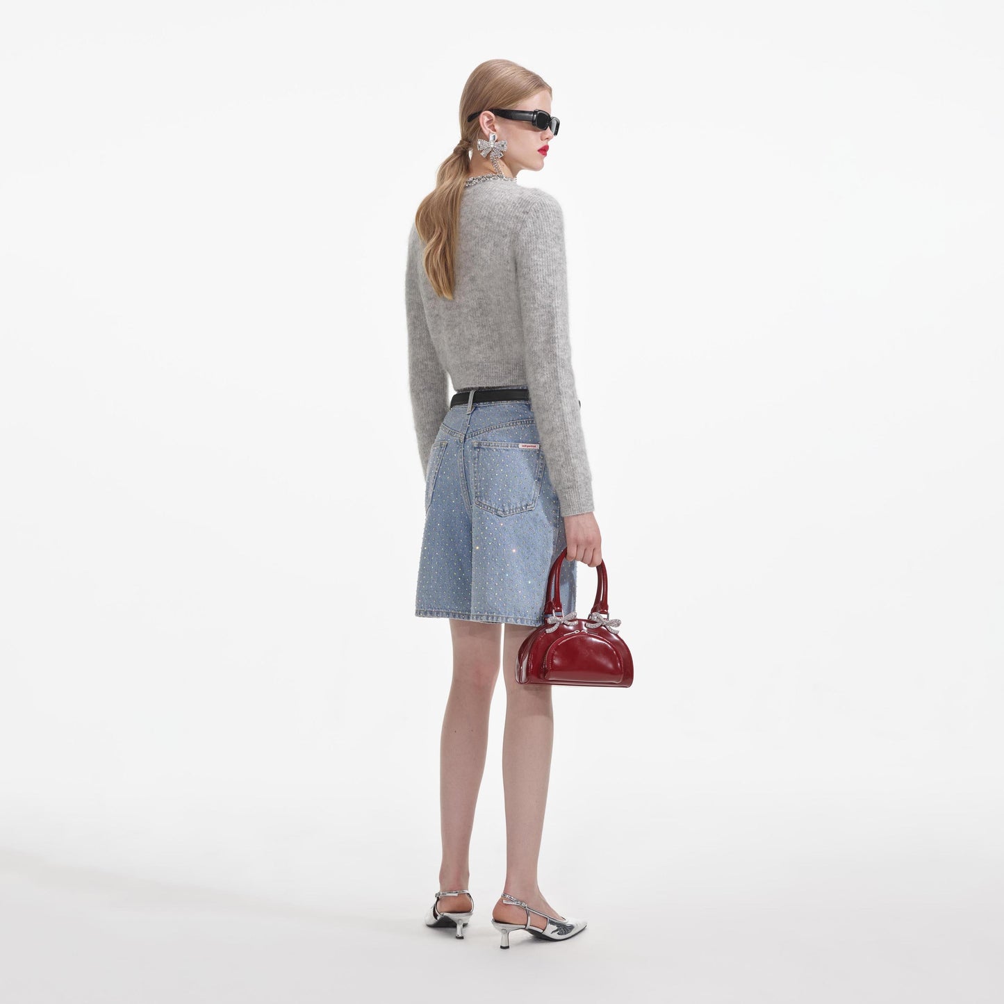 Gri Yumuşak Örgü Hırka