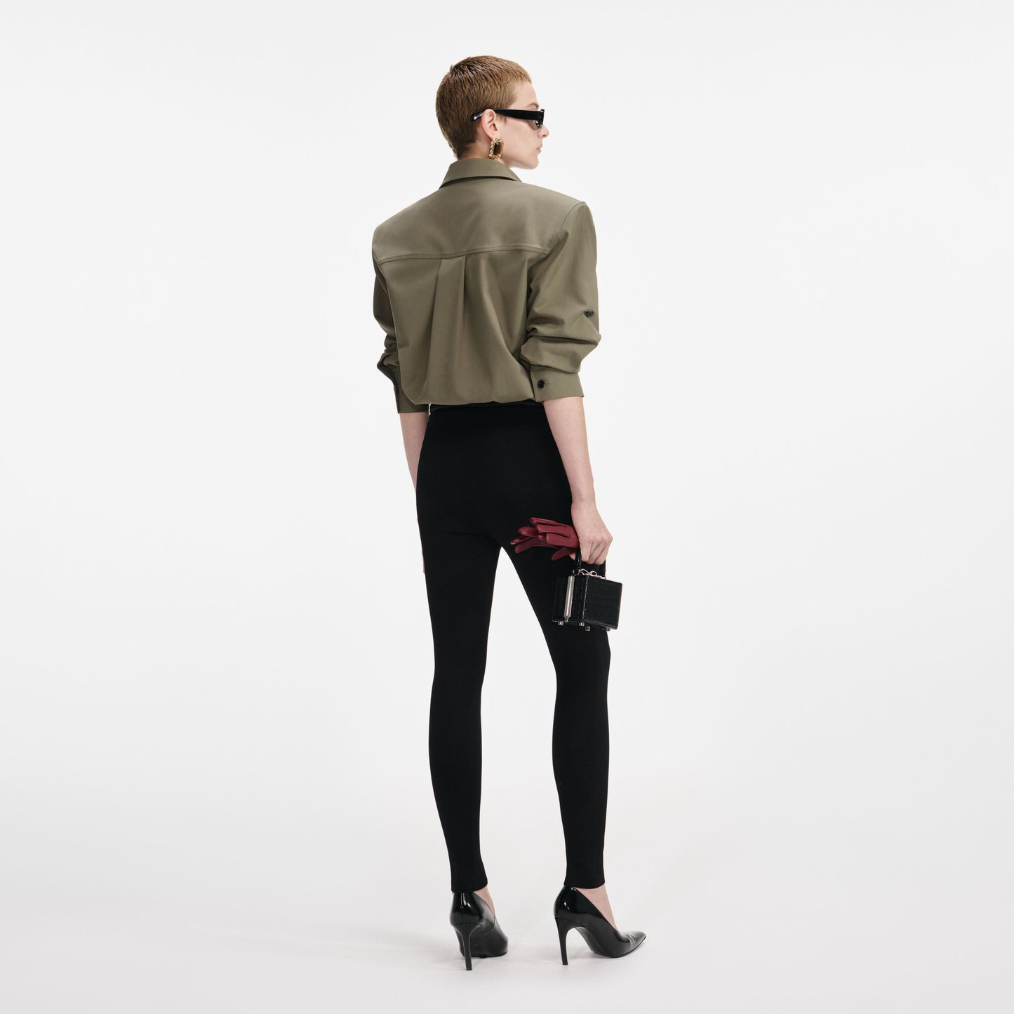 Yeşil Pamuklu Gömlek