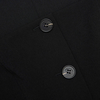 Siyah Özel Dikim Krep Tulum