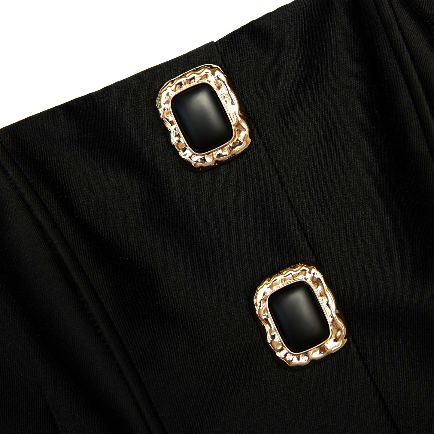 Siyah Tafta Bandeau Tulum