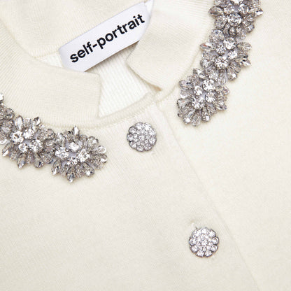 Krem Yün Peplum Örgü Midi Elbise