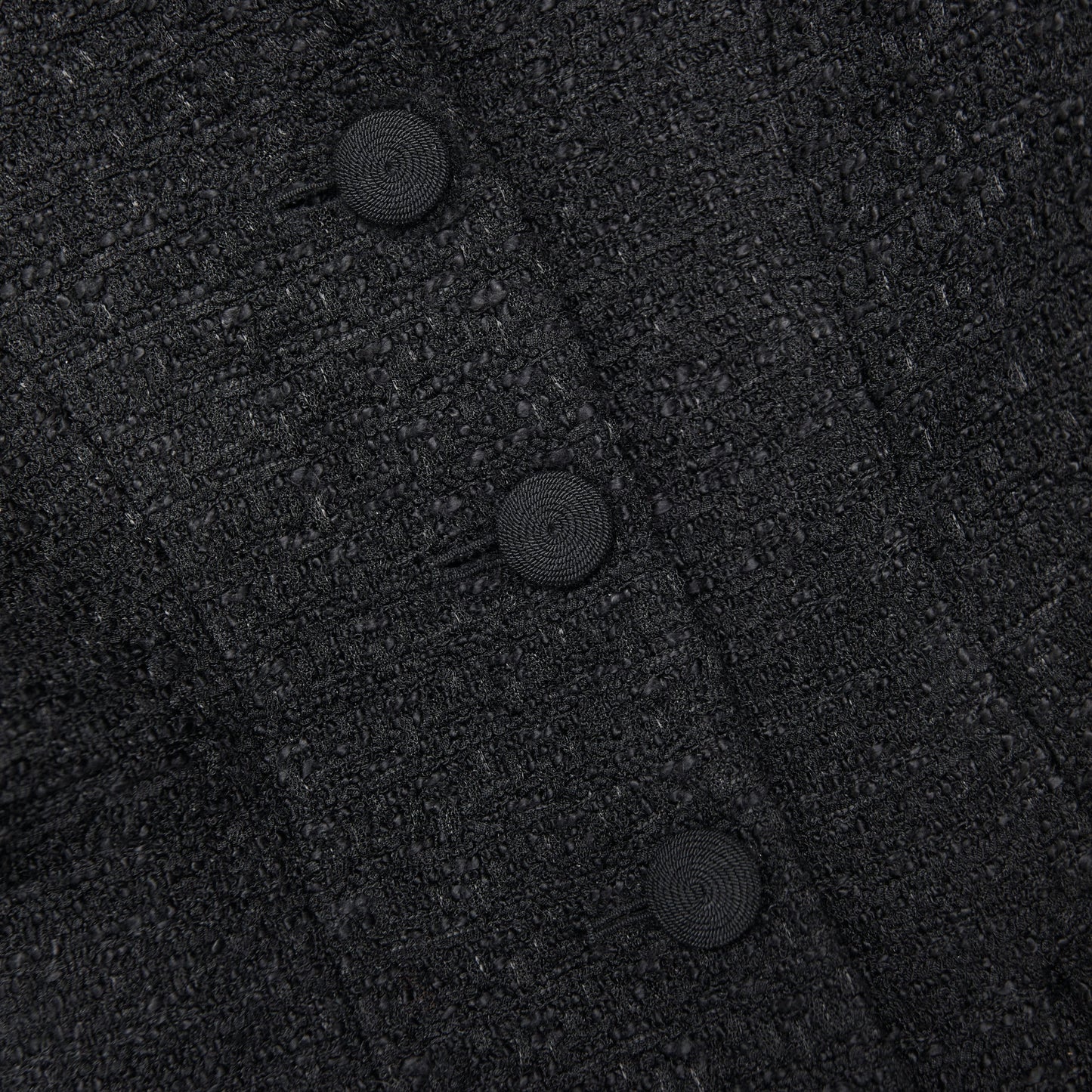 Siyah Özel Dikim Buklet Uzun Elbise