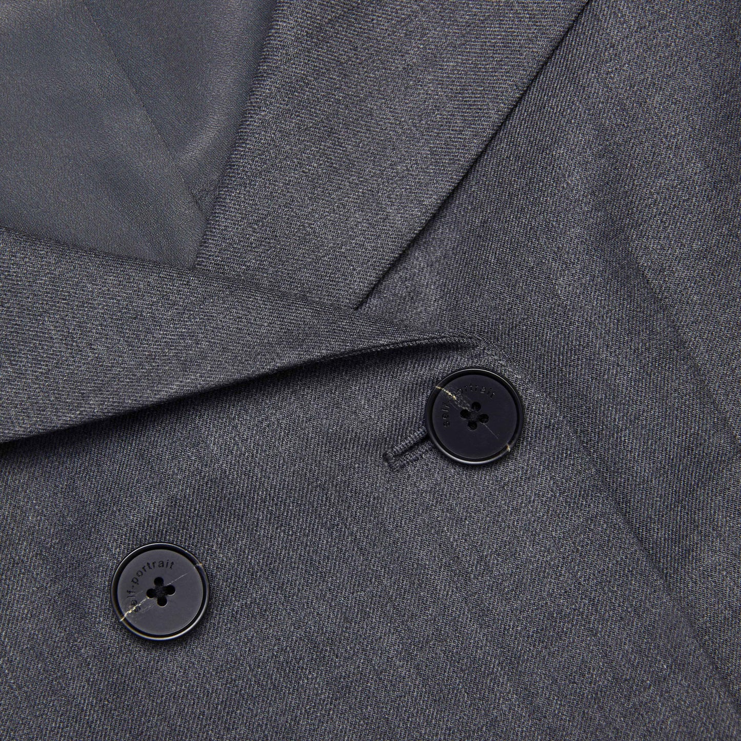 Gri Yünlü Özel Dikim Üst