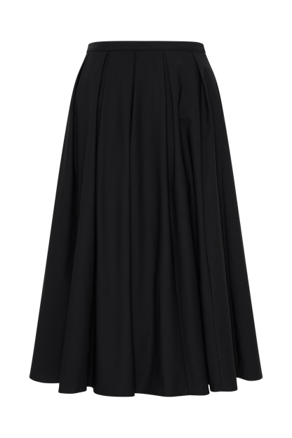 Clarence Keten A Kesim Uzun Etek - Siyah