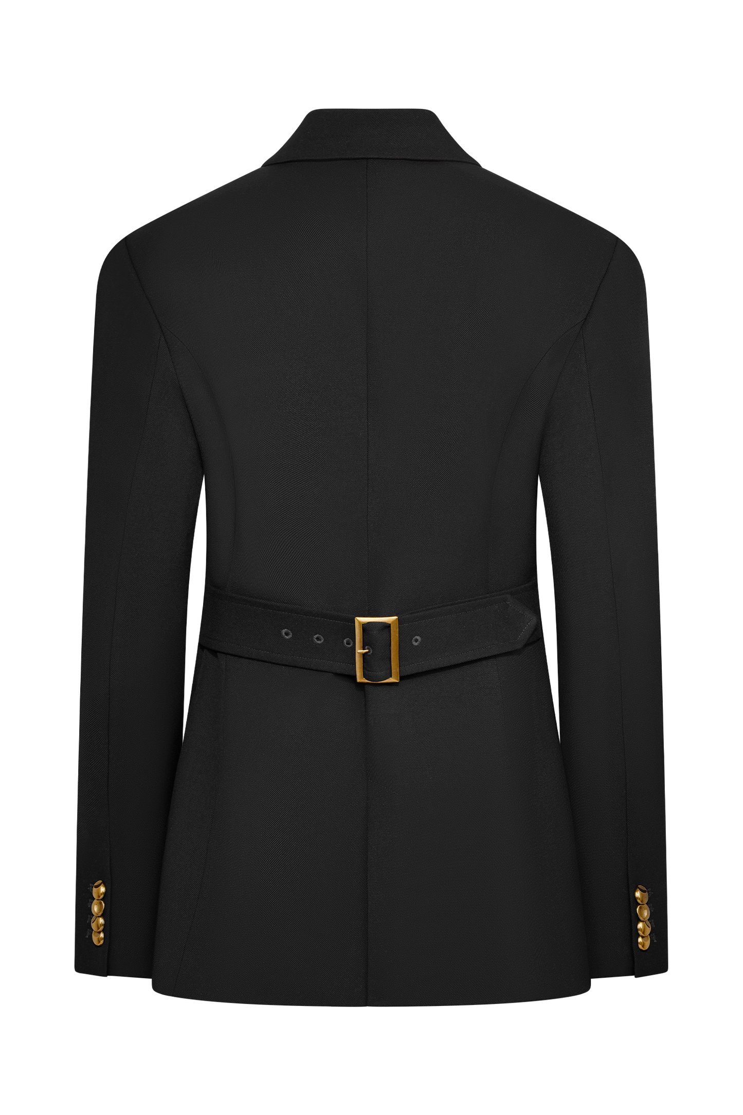 Bellamy Büzgülü Blazer - Siyah