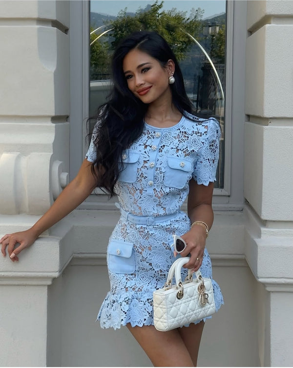 Brianna | Dantel Mini Elbise
