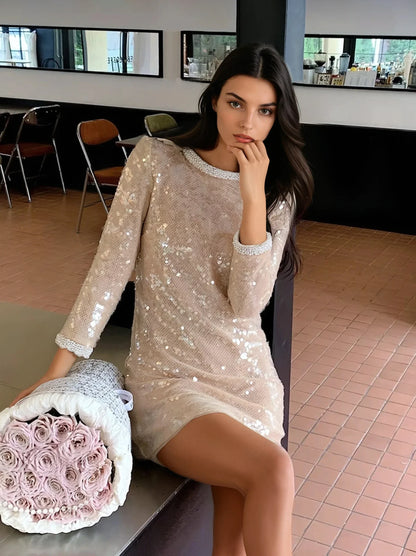 File Payet Mini Elbise