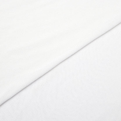 Beyaz Racer Back Viskon Örgü Uzun Elbise