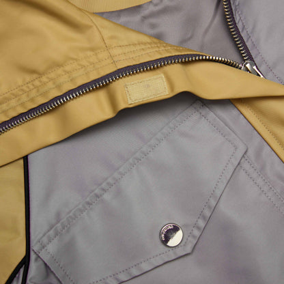 Gri Naylon Kırpılmış Rüzgarlık