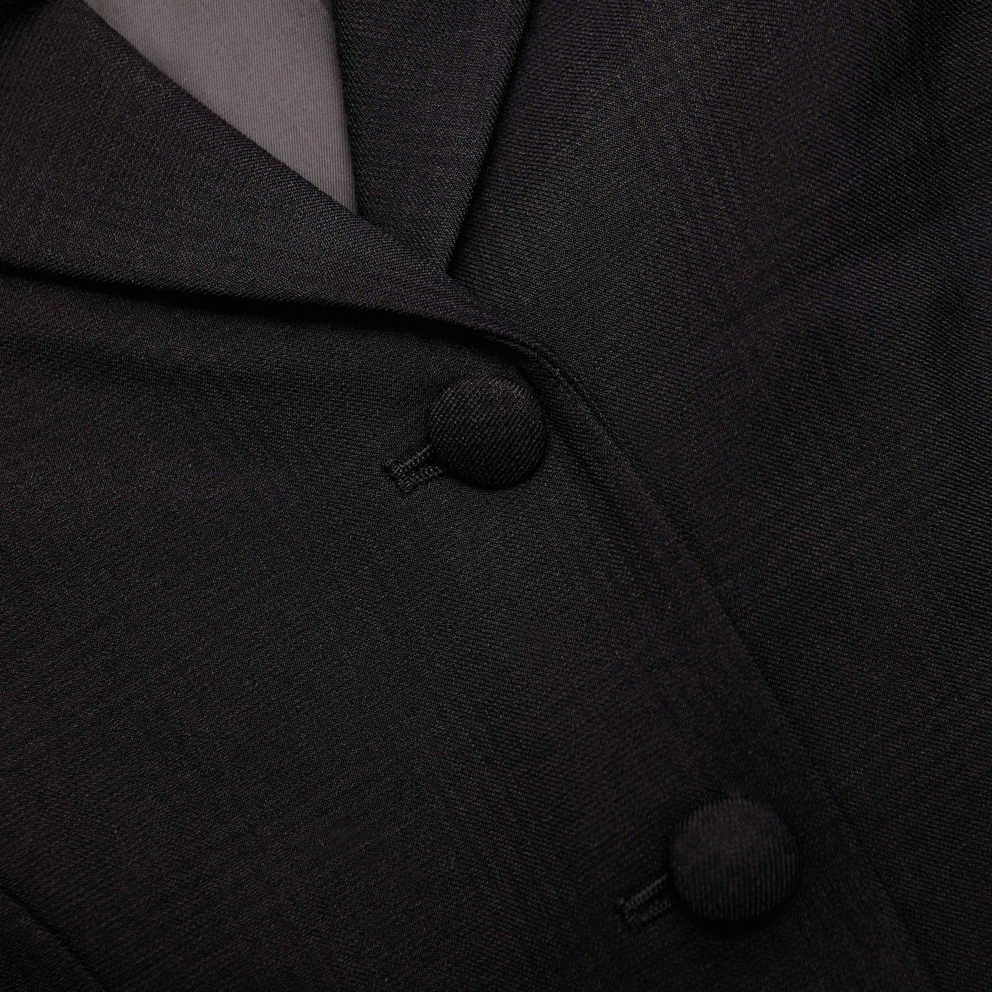 Siyah Özel Dikim Midi Elbise