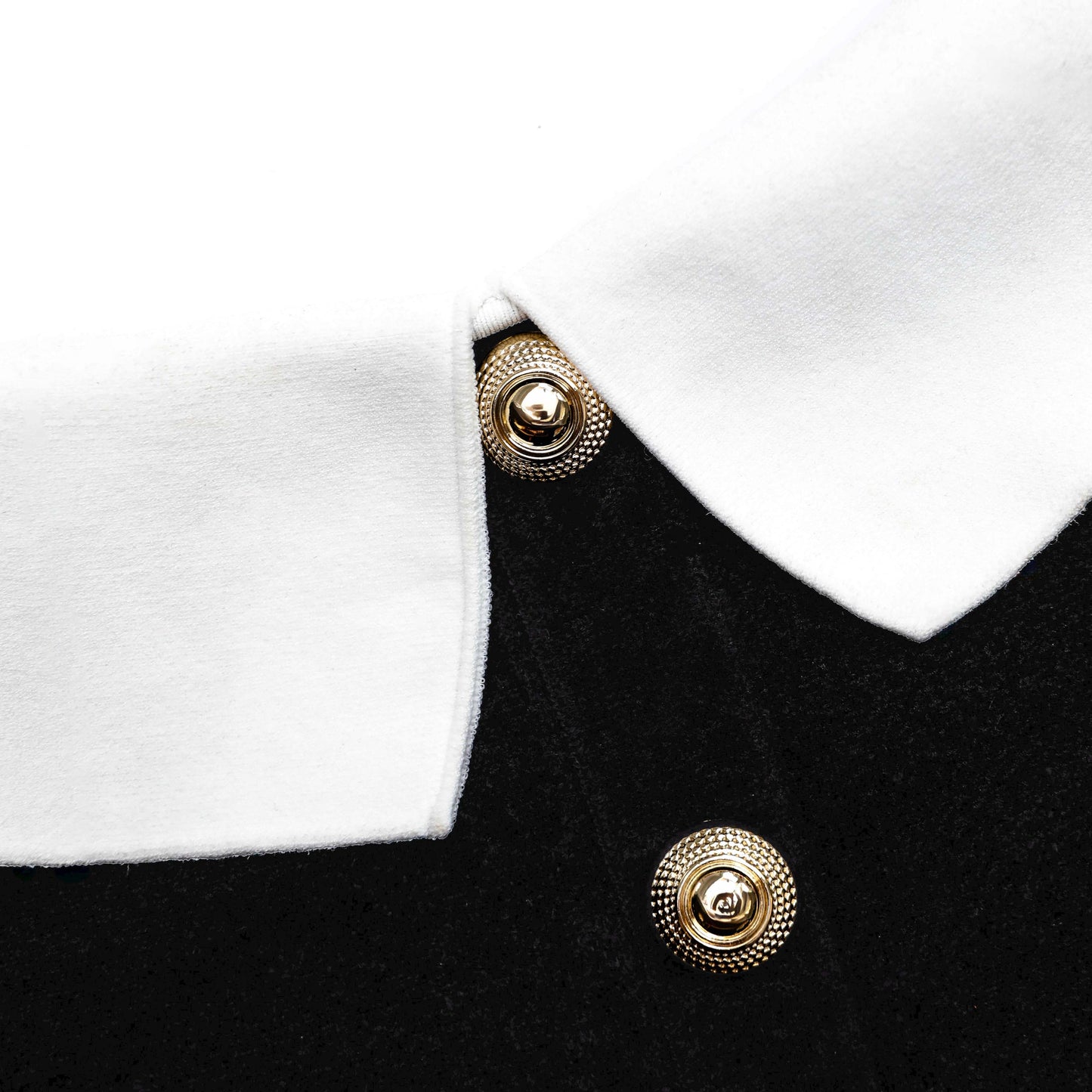 Siyah Şönil Örgü Omuz Açık Üst