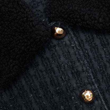 Gri Dokulu Kot Ceket