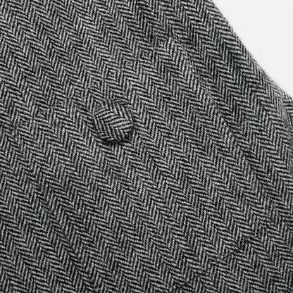 Gri Balıksırtı Kloş Mini Elbise