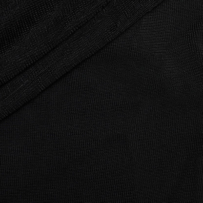 Siyah Drapeli Örgü Üst