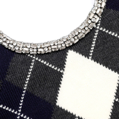 Gri Argyle Kristal Kesim Kazak