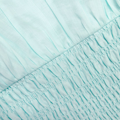 Mint Ramie Midi Elbise