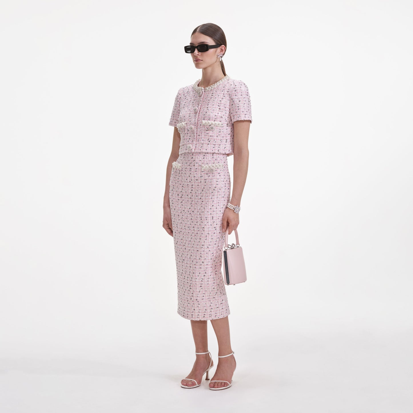 Pembe Buklet İnci Üst