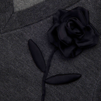 Kömür Siyah Gül Kazak