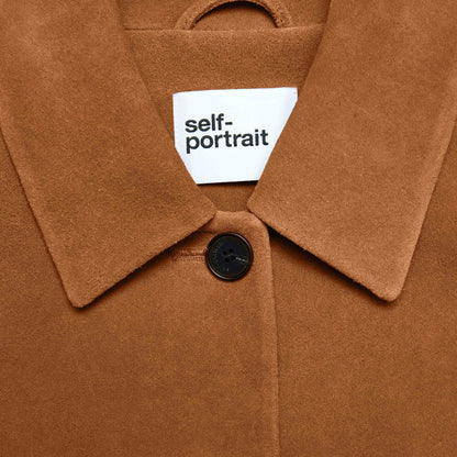 Kahverengi Süet Ceket