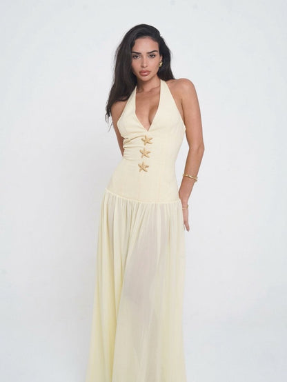 Stella Maris | Halter Yaka Maksi Elbise
