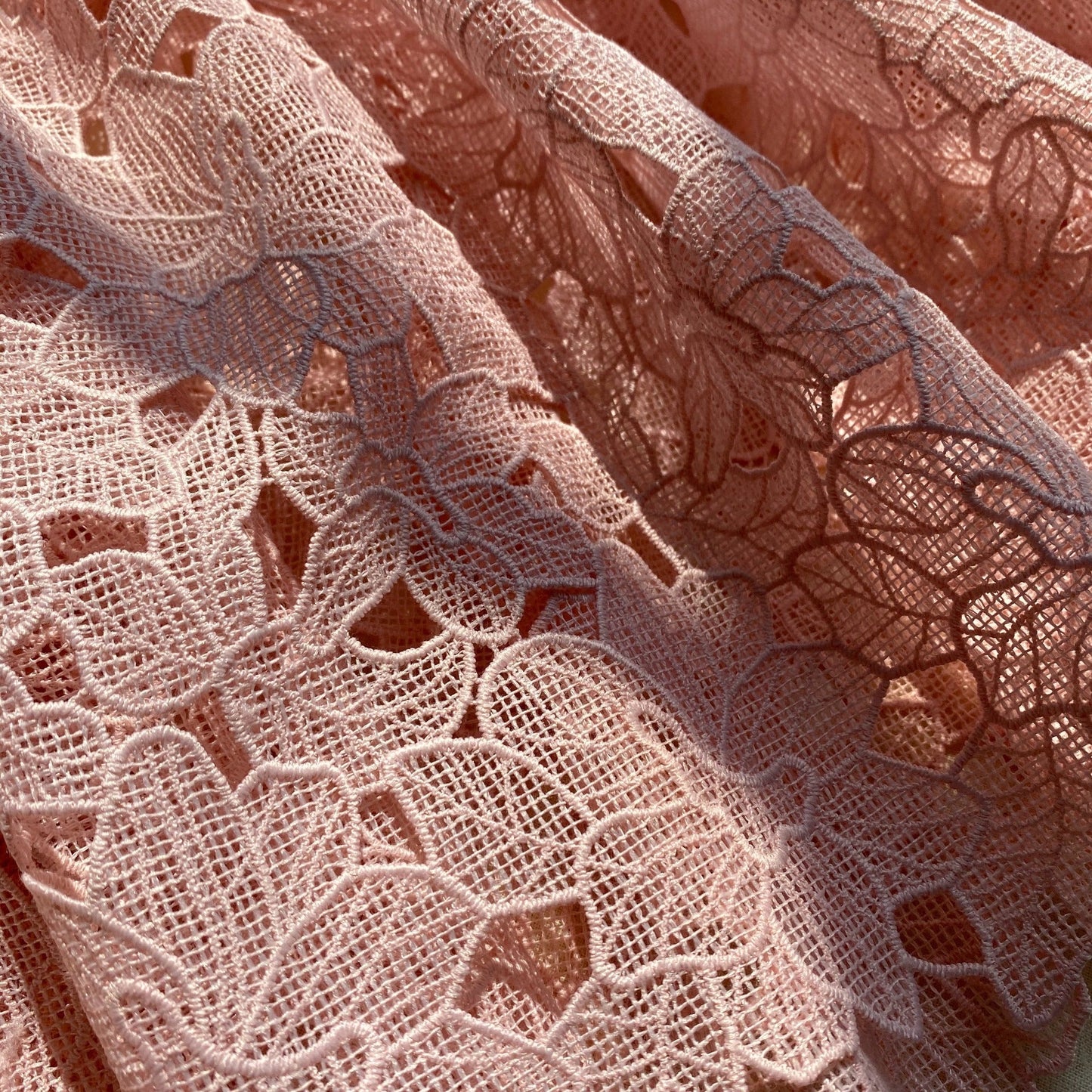 Allık Gipür Midi Elbise